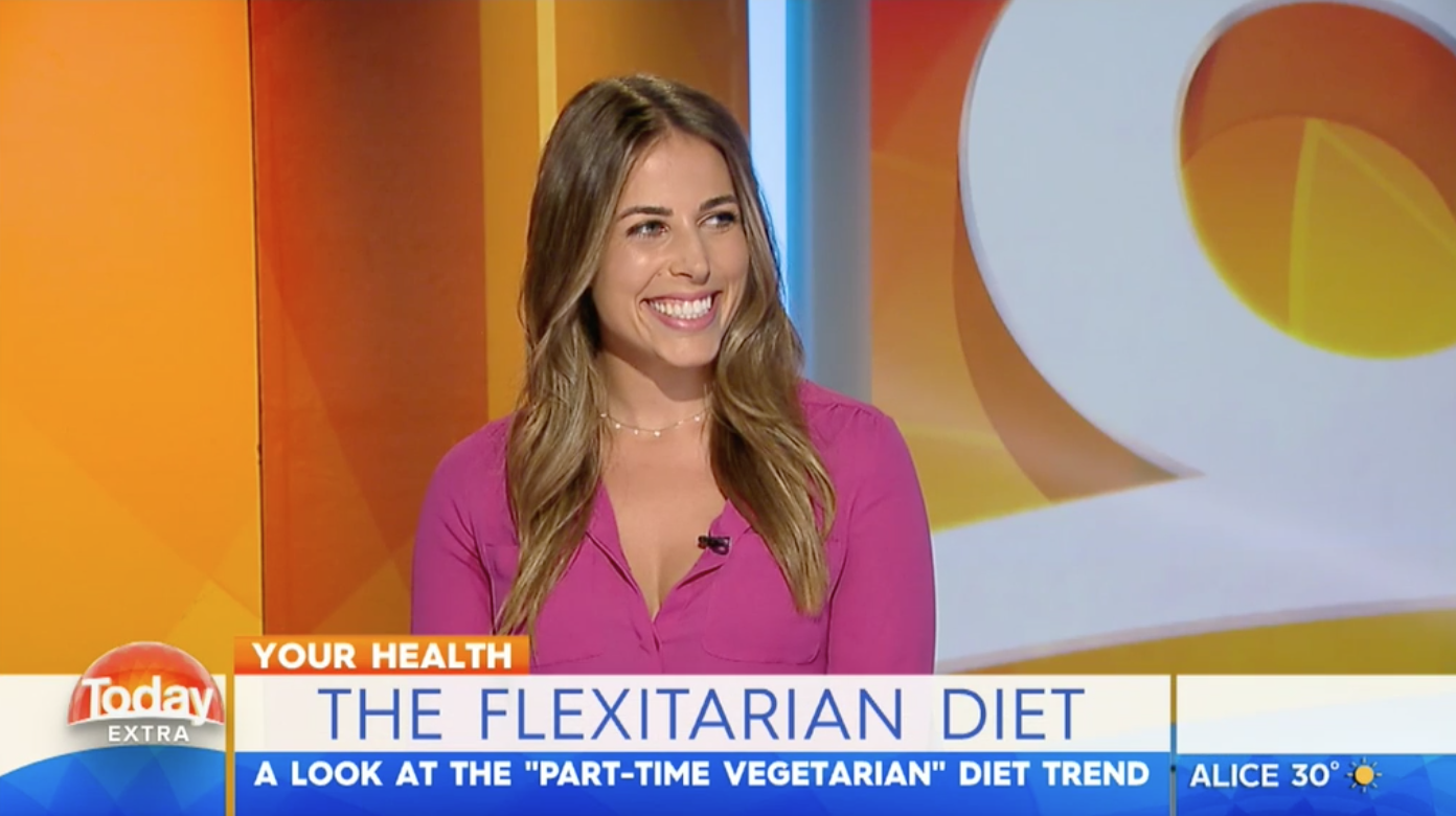 Nowadays, looking much more confident in front of the camera. I'm on Channel 9's TODAY and TODAY extra as their dietitian multiple times a week. I grew into the role and had to leap before I was ready. I'm so glad I didn't wait to be 'ready' or 'good enough'.