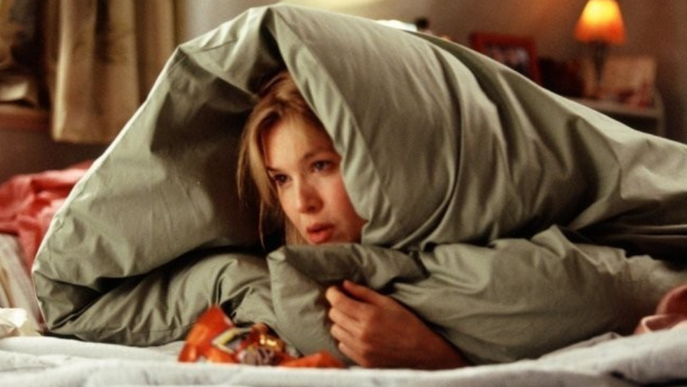 Can’t stop eating? Binge eating is more common that you might think. Image: Bridget Jones' Diary