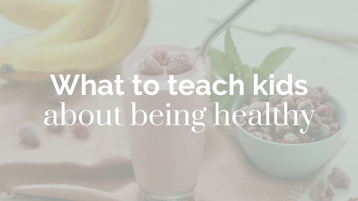 Teaching Healthy Eating to Kindergarten Kids [My Lesson in 8 Sections]