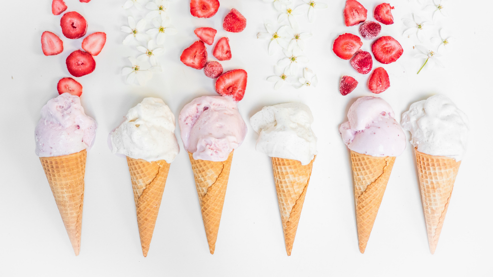 I scream for a healthy relationship with food. Remember this: foods have different nutritional value, not different moral value. Image: Unsplash