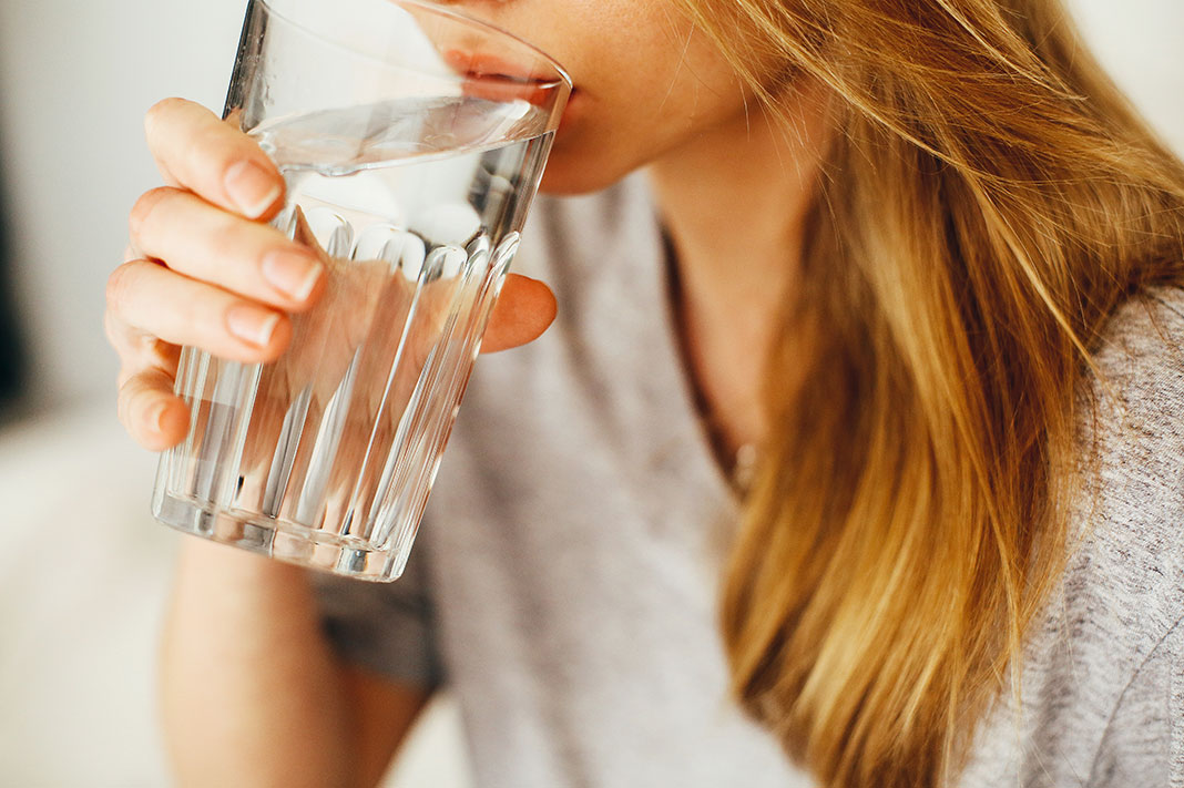 Feeling tired can be a sign of dehydration.