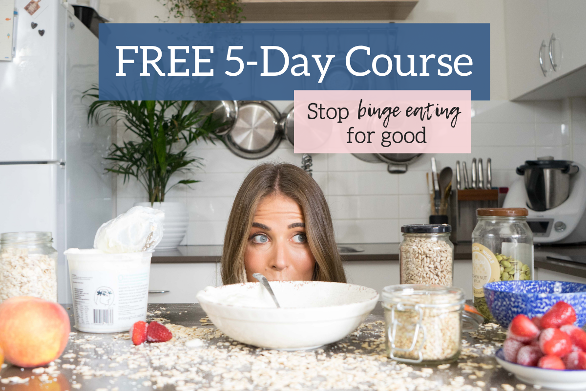 If you want a better relationship with food, this course is for you. I created it for people who’ve tried every diet and want to feel more in control around food again. Image: Lyndi Cohen