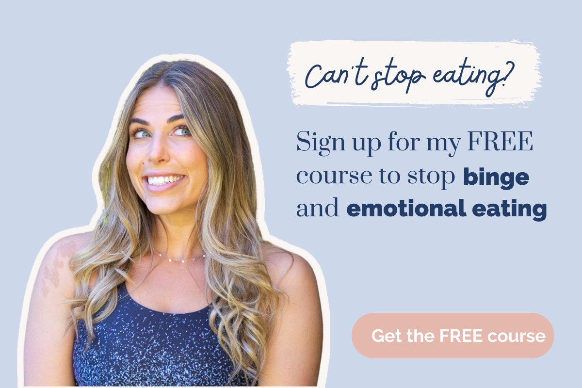 Can't stop eating?