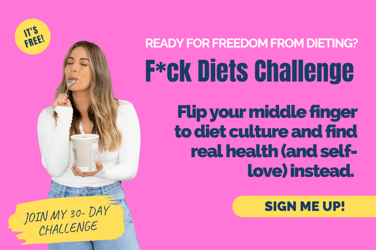 F*CK Diets Challenge - Sign Up Today