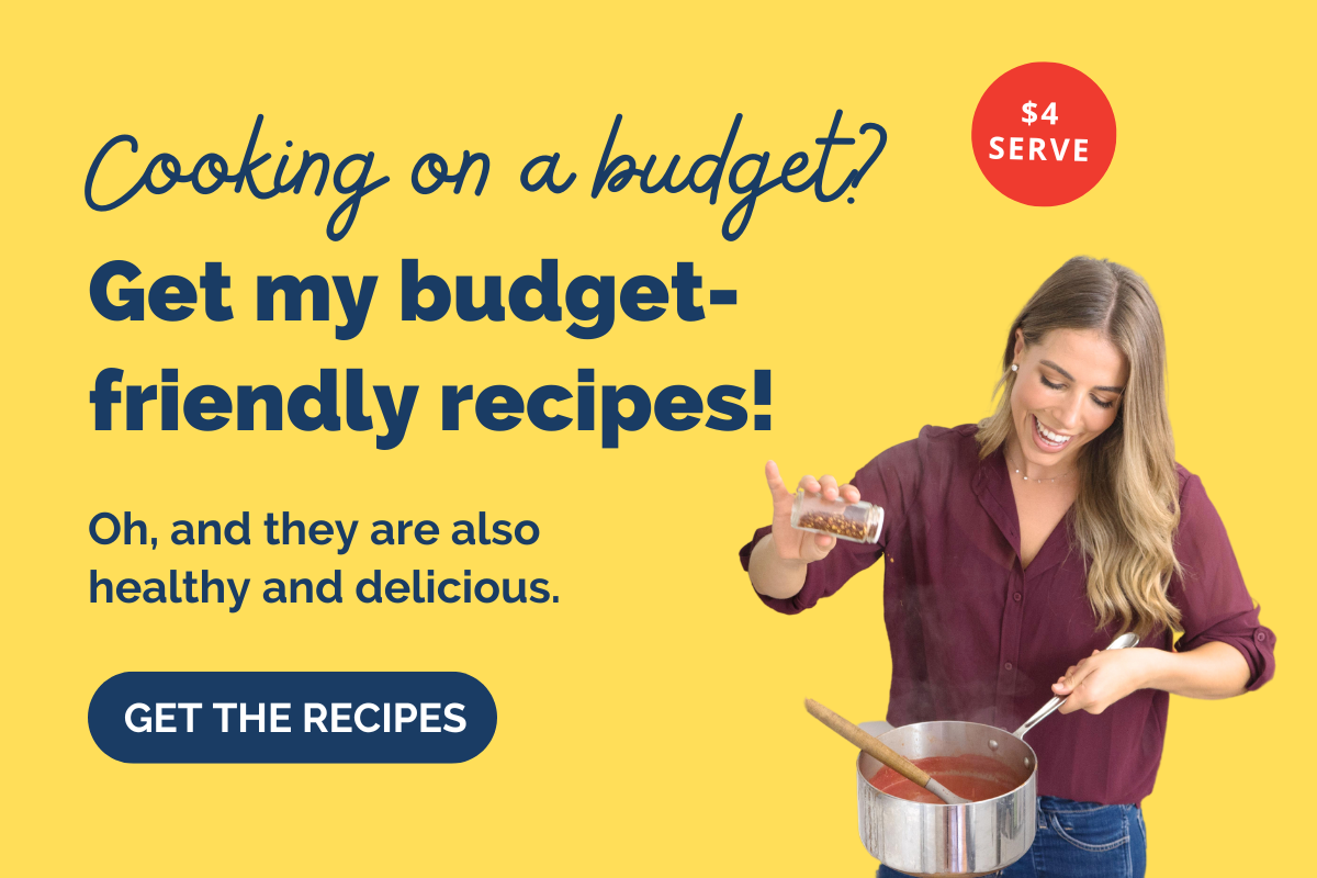 Free Budget-friendly Recipes Download. Image: Lyndi Cohen